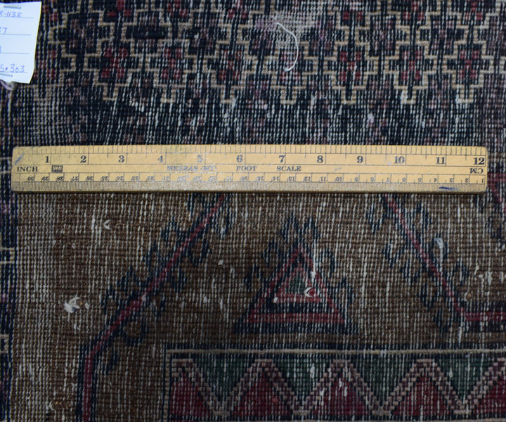 4 X 10 Ft Handmade Runner Rug From Anatolian Design Turkish Wool Carpet Shr1138