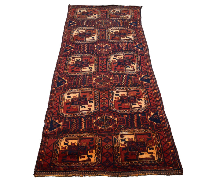 4 X 12 Ft Handmade Runner Rug From Anatolian Design Turkish Wool Carpet Shr743