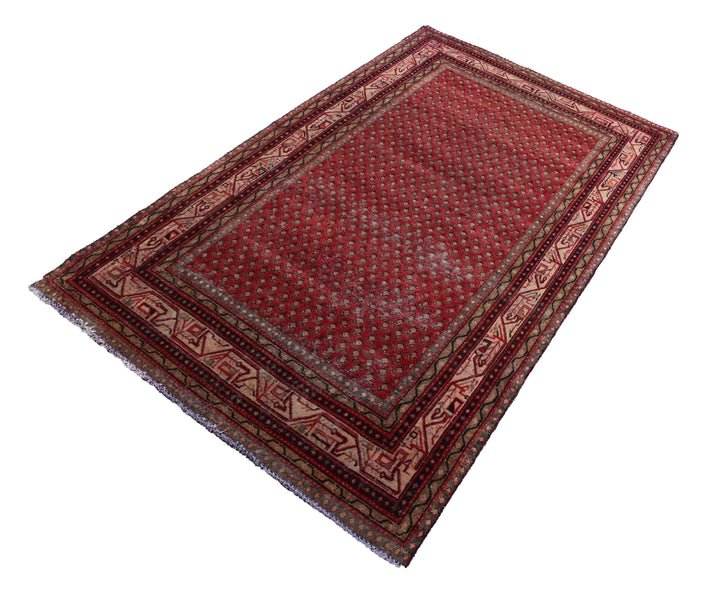 5 X 8 Ft Handmade Rug From Anatolian Design Turkish Wool Carpet Shr748