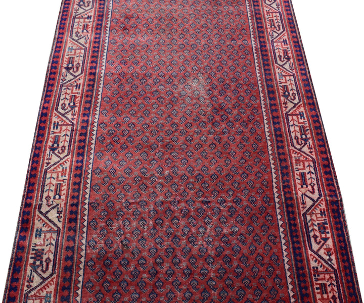 3 X 11 Ft Handmade Runner Rug From Anatolian Design Turkish Wool Carpet Shr790