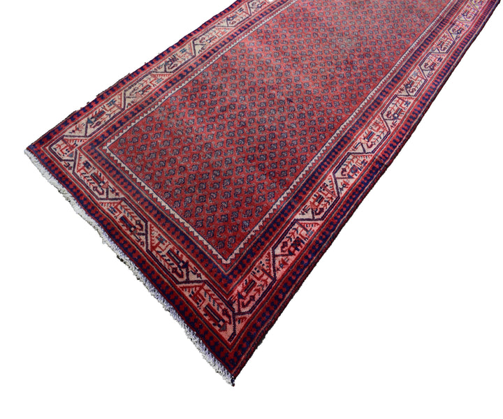 3 X 11 Ft Handmade Runner Rug From Anatolian Design Turkish Wool Carpet Shr790