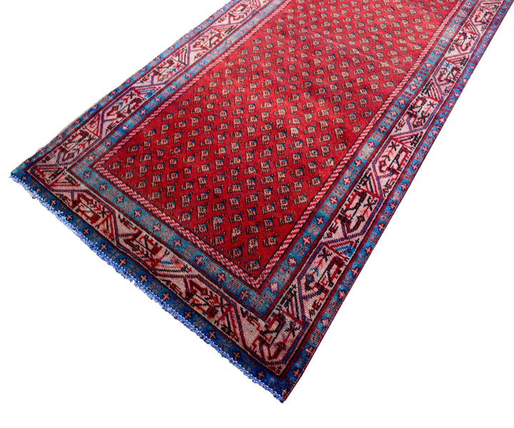 3 X 10 Ft Handmade Runner Rug From Anatolian Design Turkish Wool Carpet Shr640