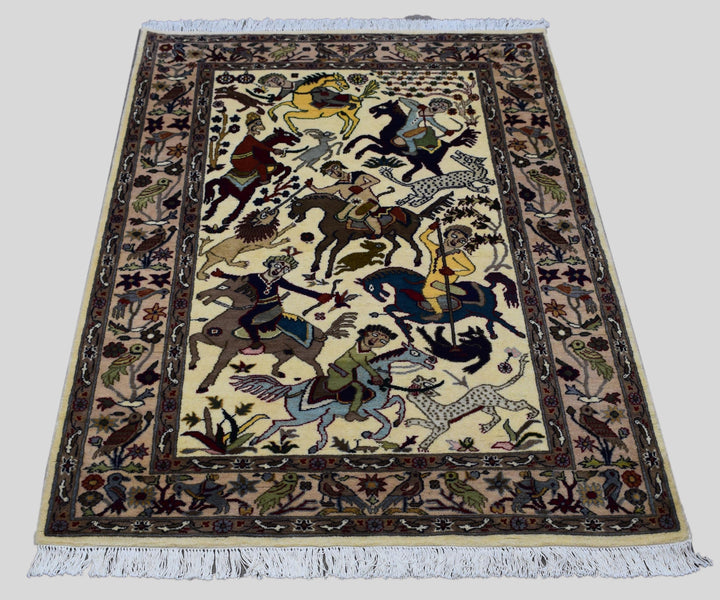 4 X 6 Ft Sootri Rug From Pakistan Str630