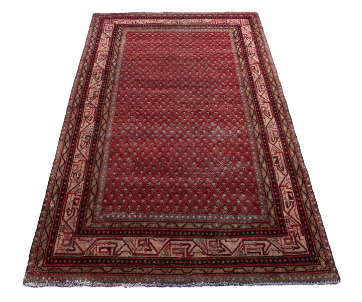 5 X 8 Ft Handmade Rug From Anatolian Design Turkish Wool Carpet Shr748