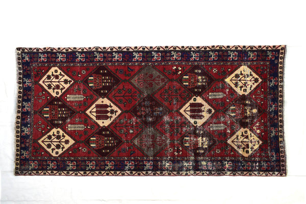5x9 ft Handmade area rug from Anatolian design Turkish wool carpet SHR1418, Vintage rug, Antique rug,  Area rug, Organic wool rug