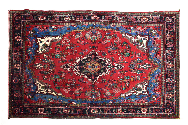 7x10 ft Handmade area rug from Anatolian design Turkish wool carpet SHR1483, Vintage rug, Antique rug,  Area rug, Organic wool rug