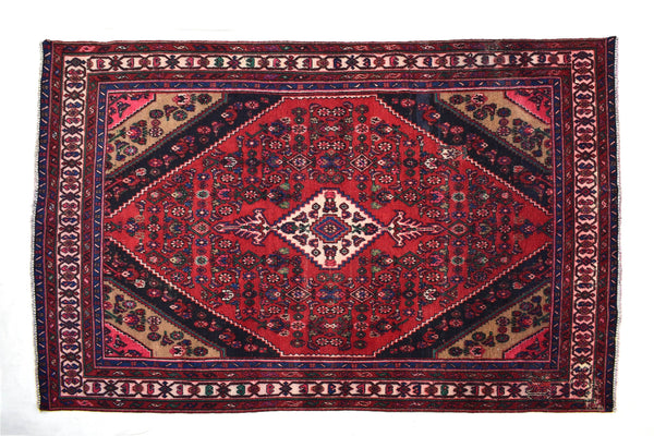 5x9 ft Handmade area rug from Anatolian design Turkish wool carpet SHR1519, Vintage rug, Antique rug,  Area rug, Organic wool rug