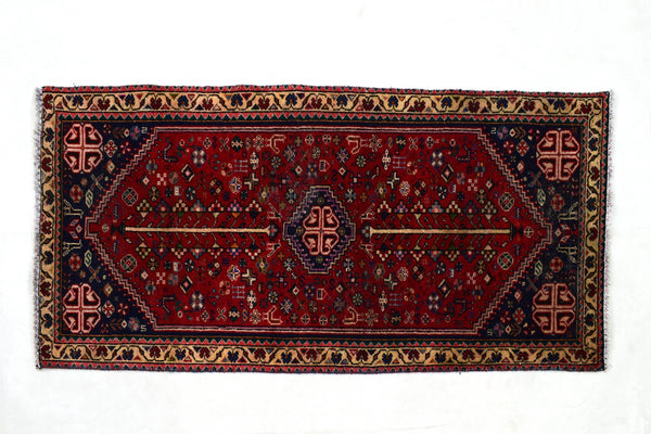 2x4 ft Handmade area rug from Anatolian design Turkish wool carpet SHR1514B, Vintage rug, Antique rug,  Area rug, Organic wool rug