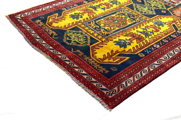 4x9 ft Handmade area rug from Anatolian design Turkish wool carpet SHR1536 Vintage rug, Antique rug, Area rug, Organic wool rug