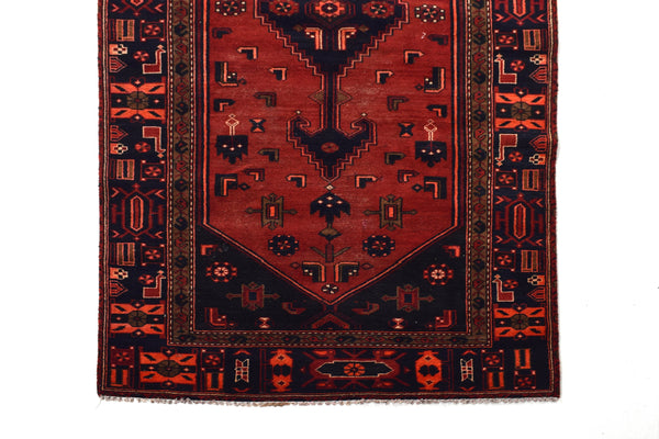 4x7 ft Handmade area rug from Anatolian design Turkish wool carpet SHR1586, Vintage rug, Antique rug, Area rug, Organic wool rug
