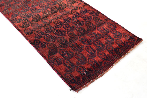 2x5 ft Beautiful Antique Runner Rug Handmade Anatolian Design SHR1691, Vintage rug, antique rug, Decorative rug, Organic Wool rug