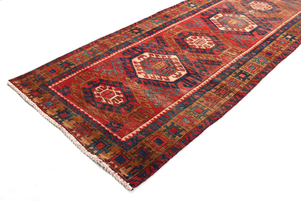 3x10 ft Handmade area rug from Anatolian design Turkish wool carpet SHR1731 Vintage rug, Antique rug, Area rug, Organic wool rug