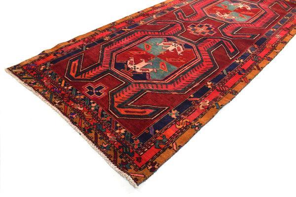 4x10 ft Handmade area rug from Anatolian design Turkish wool carpet SHR1683 Vintage rug, Antique rug, Area rug, Organic wool rug