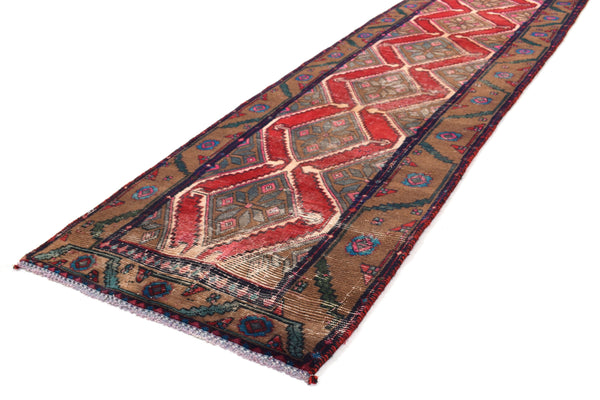 2x9 ft Handmade area rug from Anatolian design Turkish wool carpet SHR1757 Vintage rug, Antique rug, Area rug, Organic wool rug