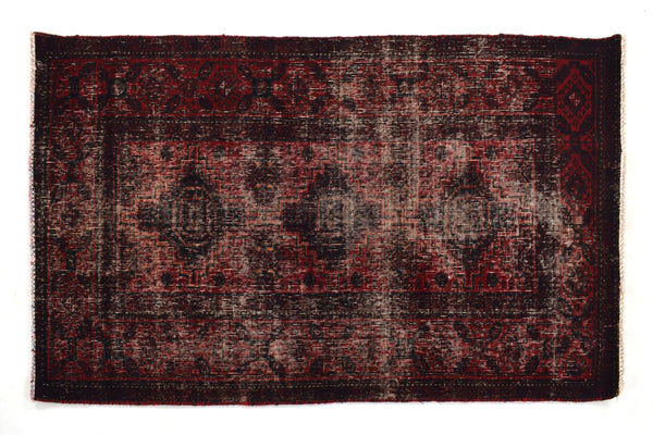 3x5 ft Handmade area rug from Anatolian design Turkish wool carpet SHR1779 Vintage rug, Antique rug, Area rug, Organic wool rug