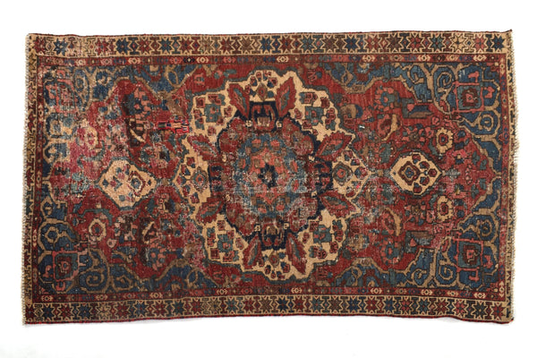 4x6 ft Handmade area rug from Anatolian design Turkish wool carpet SHR1817 Vintage rug, Antique rug, Area rug, Organic wool rug