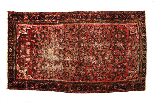 3x6 ft Handmade area rug from Anatolian design Turkish wool carpet SHR1888 Vintage rug, Antique rug, Area rug, Organic wool rug
