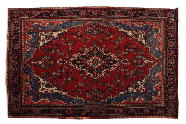7x10 ft Handmade area rug from Anatolian design Turkish wool carpet SHR1908 Vintage rug, Antique rug, Area rug, Organic wool rug