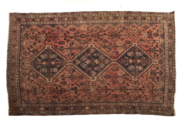 6x9 ft Handmade area rug from Anatolian design Turkish wool carpet SHR1920 Vintage rug, Antique rug, Area rug, Organic wool rug